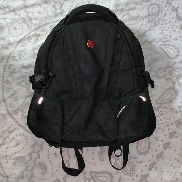 New Swissgear 3760 ScanSmart Laptop Backpack Black - Picture 1 of 10